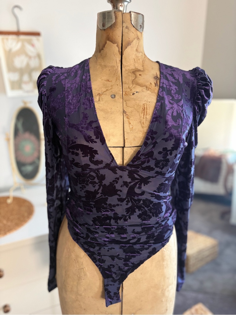Free People Burnout Bodysuit.